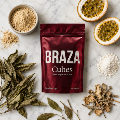 Braza Cubes — Gomitas para Parejas con Ingredientes Naturales