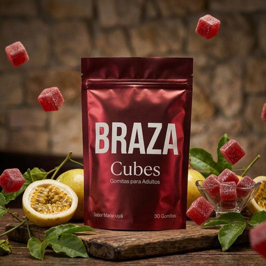 Braza Cubes — Gomitas para Parejas con Ingredientes Naturales