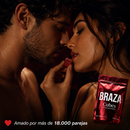 Braza Cubes — Gomitas para Parejas con Ingredientes Naturales