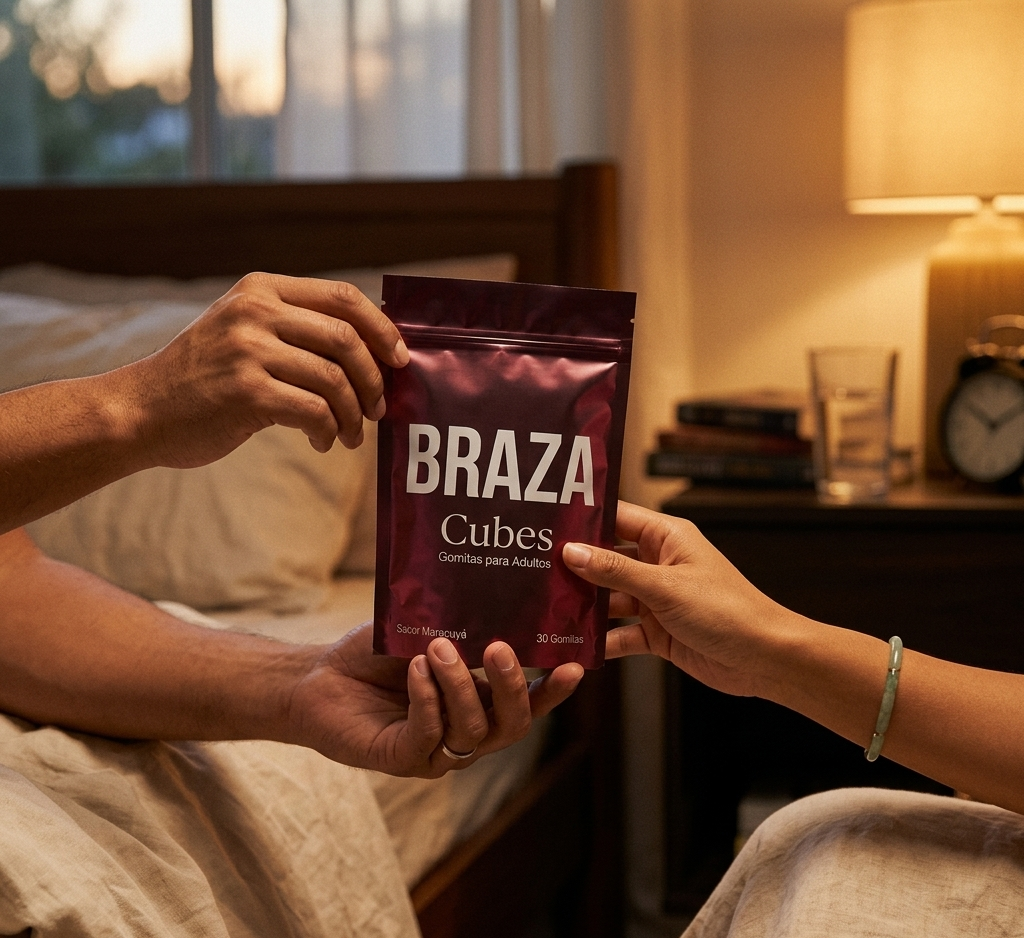 Braza Cubes — Gomitas para Parejas con Ingredientes Naturales